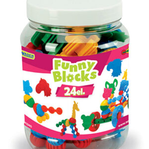 Wader EDU Funny Blocks 24 piese