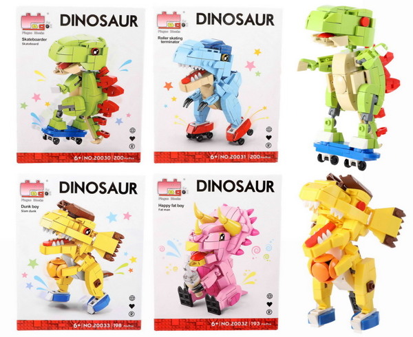 Blocuri de constructie Dino 193 - 200 piese