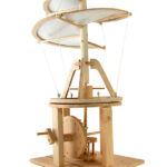 Elicopter-Leonardo Da Vinci-trusa din lemn