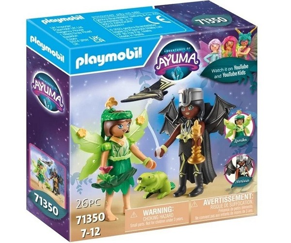 Pachet de 2 figurine Playmobil Adventures of Ayuma Fores Pachet de 2 figurine Playmobil Adventures of Ayuma Fores