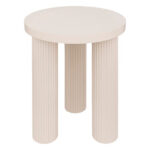 Masuta de cafea tella crema, culoare fildes