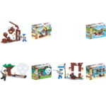 Blocuri de construcție Pirați Alleblox 96-103 piese