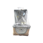 Set cadou nou nascut culoare gri