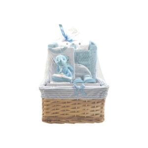 Set cadou nou nascut culoare bleu