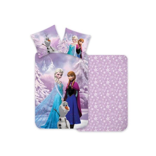 Set pat pentru copii Disney Frozen Snowy Set pat pentru copii Disney Frozen Snowy