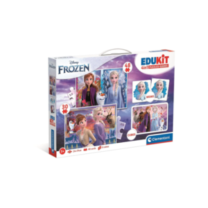 Colecția de jocuri Puzzle 4 în 1 Disney Frozen Seasons