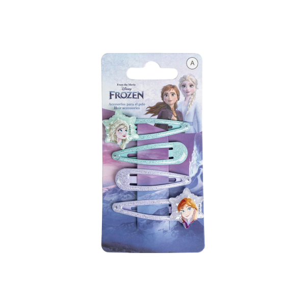 Frozen - Accesorii de păr Agrafe 4 bucăți albastru Frozen - Accesorii de păr Agrafe 4 bucăți albastru