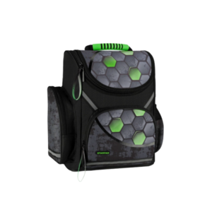 Ghiozdan de scoala Football Green Starpak Ball