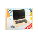 Laptop din lemn cu tabla magnetica