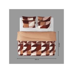 Set pat imprimeu Azura 240x260, multicolor