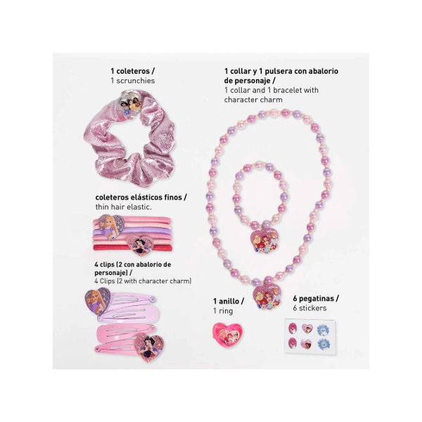Princess - Set de înfrumusețare roz