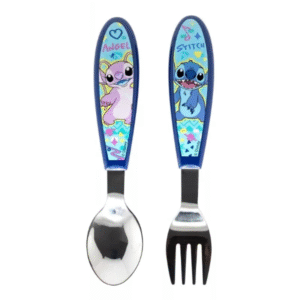 Disney Lilo și Stitch Drawing set tacamuri ergonomice metalice