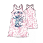 Disney Lilo si Stitch Pink Angel rochie de vara pentru copii