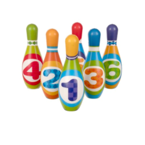 Bowling multicolor pentru copii Kruzzel - imagine 4