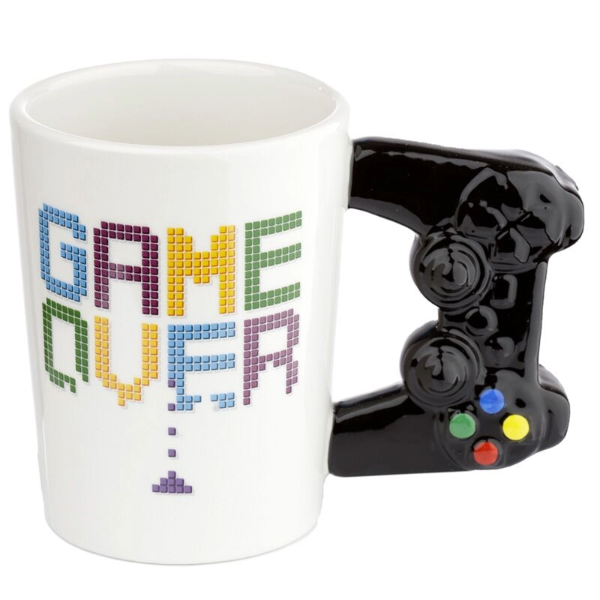 Cana cu maner consola jocuri GAME OVER Cana cu maner consola jocuri GAME OVER