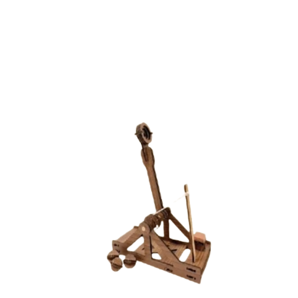 Catapulta Leonardo da Vinci set constructie