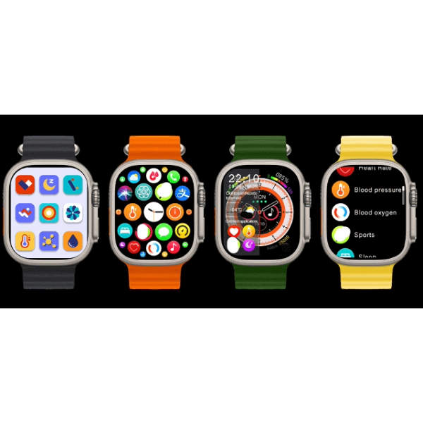 Smartwatch 8 Ultra alb
