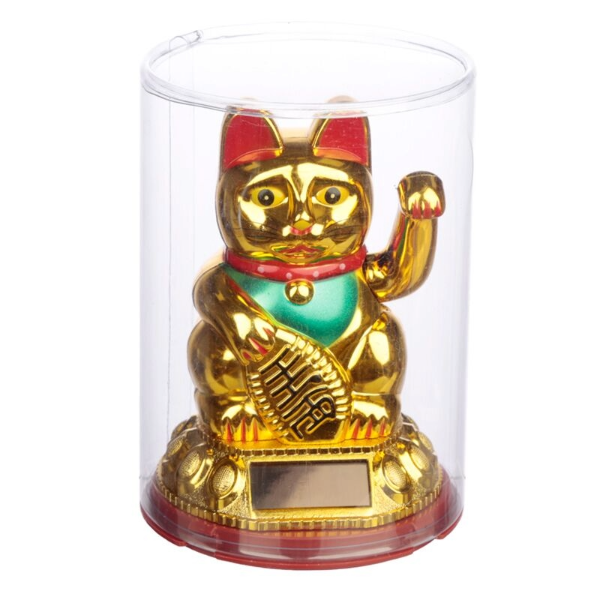 Maneki Neko Pisica Norocoasa Aurie