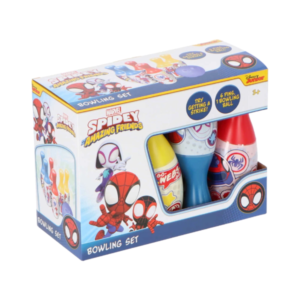 Set bowling Spiderman si prietenii