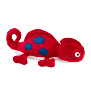 Cameleon Rosu Safari,30 cm