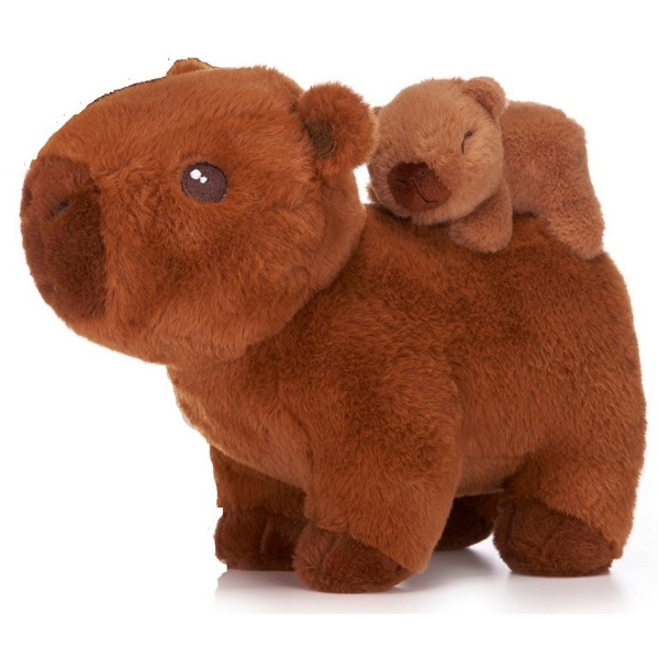 Capybara cu pui jucarie plus
