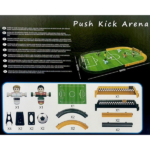Foosball cu 2 jucatori liberi si teren fotbal inconjurat
