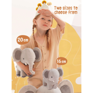 Jucarie plus Elefant Safari 20 cm