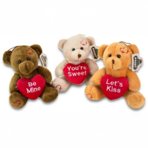 Ursulet de plus cu mesaj Valentines Day