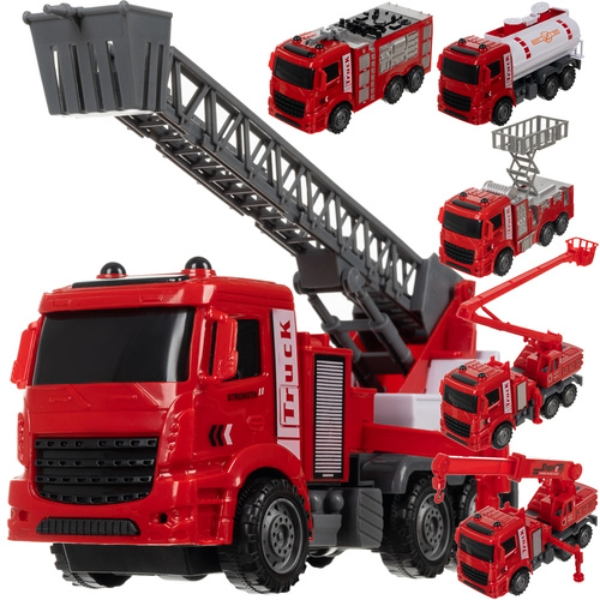 Set 6 masini autospeciale pompieri Set 6 masini autospeciale pompieri toate tipurile de autospeciale autospeciale