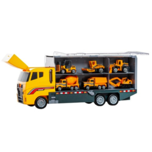 Set camion TIR cu 6 camioane santier