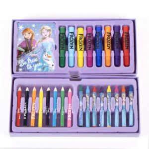 Set colorat pictura acuarele carioca creioane Frozen set carioca
