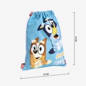 Rucsac tip sac Bluey si Bingo 27 x 33 cm - imagine 4