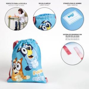 Rucsac tip sac Bluey si Bingo 27 x 33 cm - imagine 5