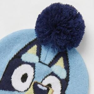 Set 3 piese Bluey caciula fular manusi - imagine 6
